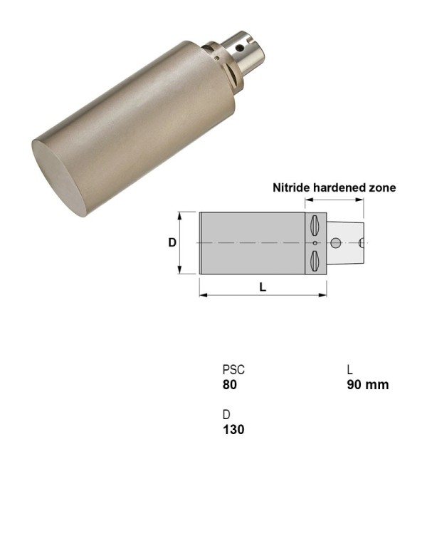 Picture of Canela Tool 18.470.080.130/090 C8 Blank 5.1184 130.00mm